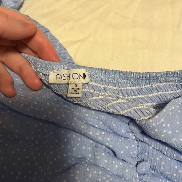 FashionNova blue top - Picture 3 of 5